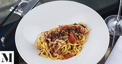 Primi piatti di pesce e carne del Mike's ristorante a San Giovanni Roma