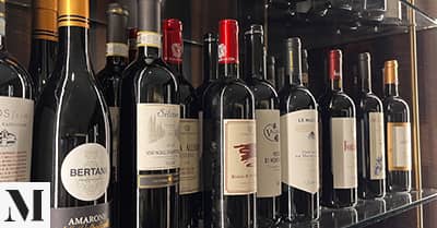 La cantina del ristorante e enoteca Mike's