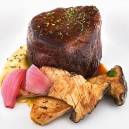 Location e piatti dello Chef